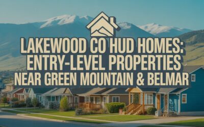 Lakewood CO HUD Homes: Entry-Level Properties Near Green Mountain & Belmar