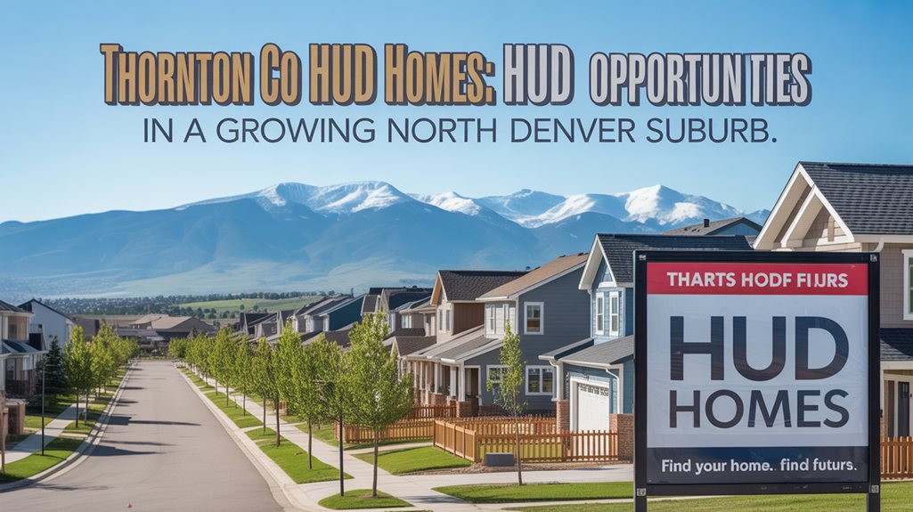 Thornton CO HUD Homes: HUD Opportunities in a Growing North Denver Suburb