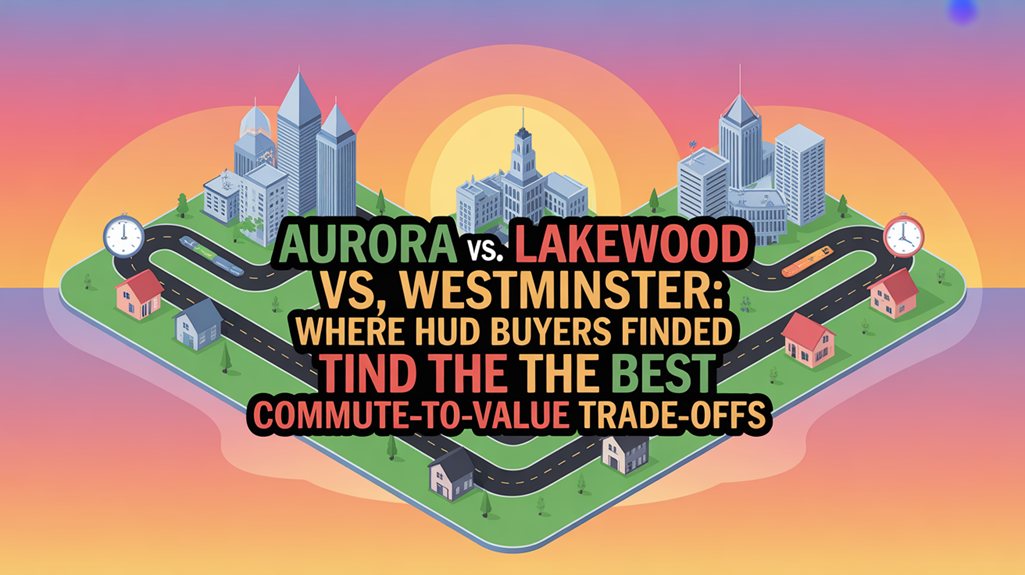 Aurora vs. Lakewood vs. Westminster: Where HUD Buyers Find the Best Commute-to-Value Trade-Offs