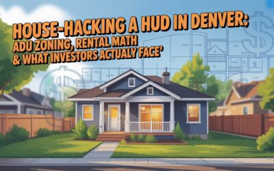 House-Hacking a HUD in Denver: ADU Zoning, Rental Math & What Investors Actually Face