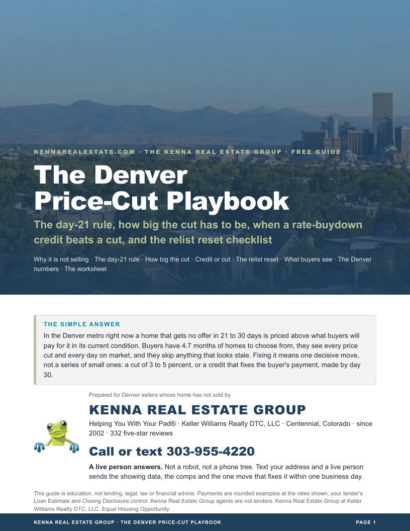Cover of The Denver Price-Cut Playbook
